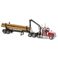 Western Star 4900 Log Truck & Trailer