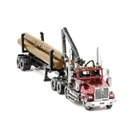 Western Star 4900 Log Truck & Trailer