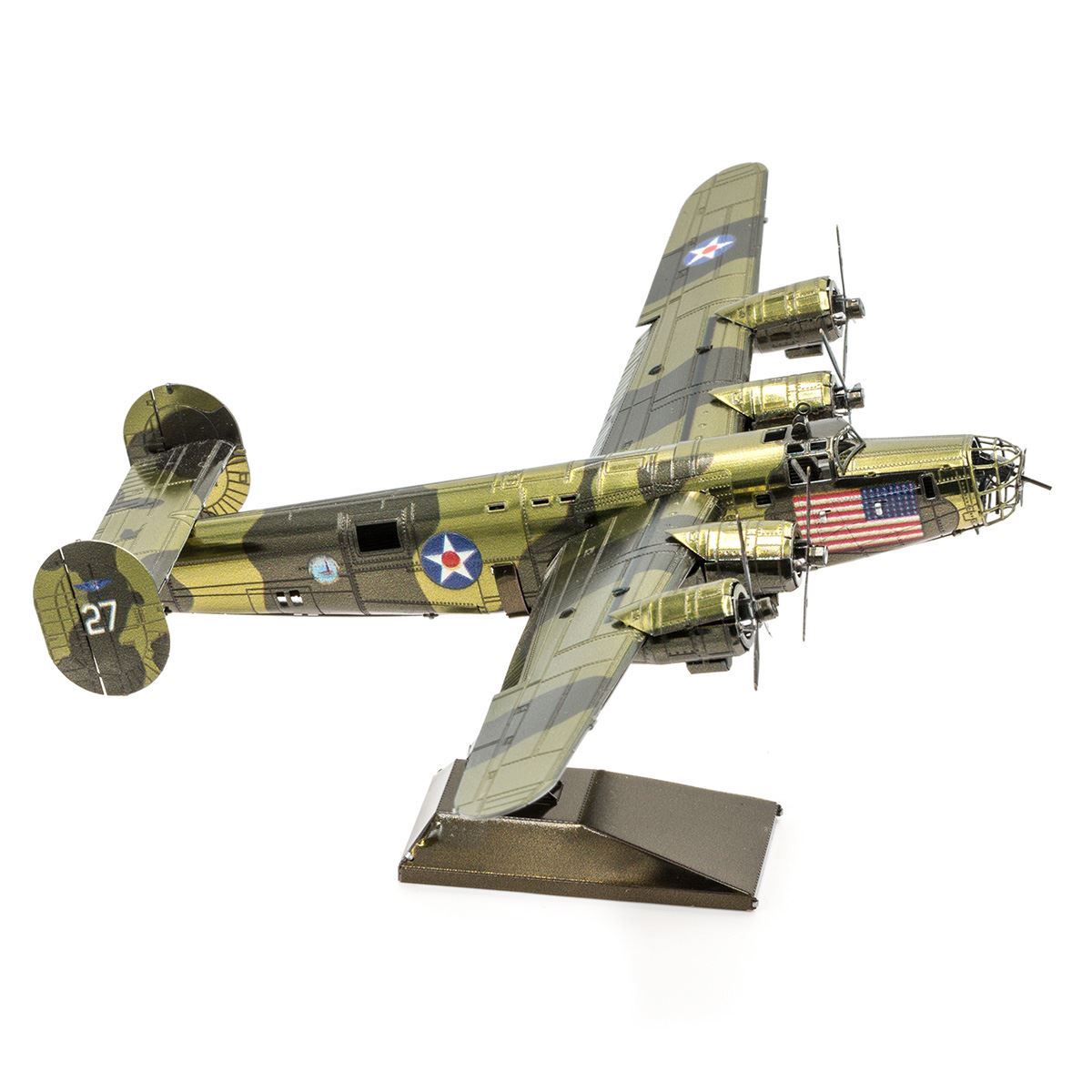Fascinations Metal Earth Consolidated B-24 LIBERATOR 3D Steel Model Kit MMS179 