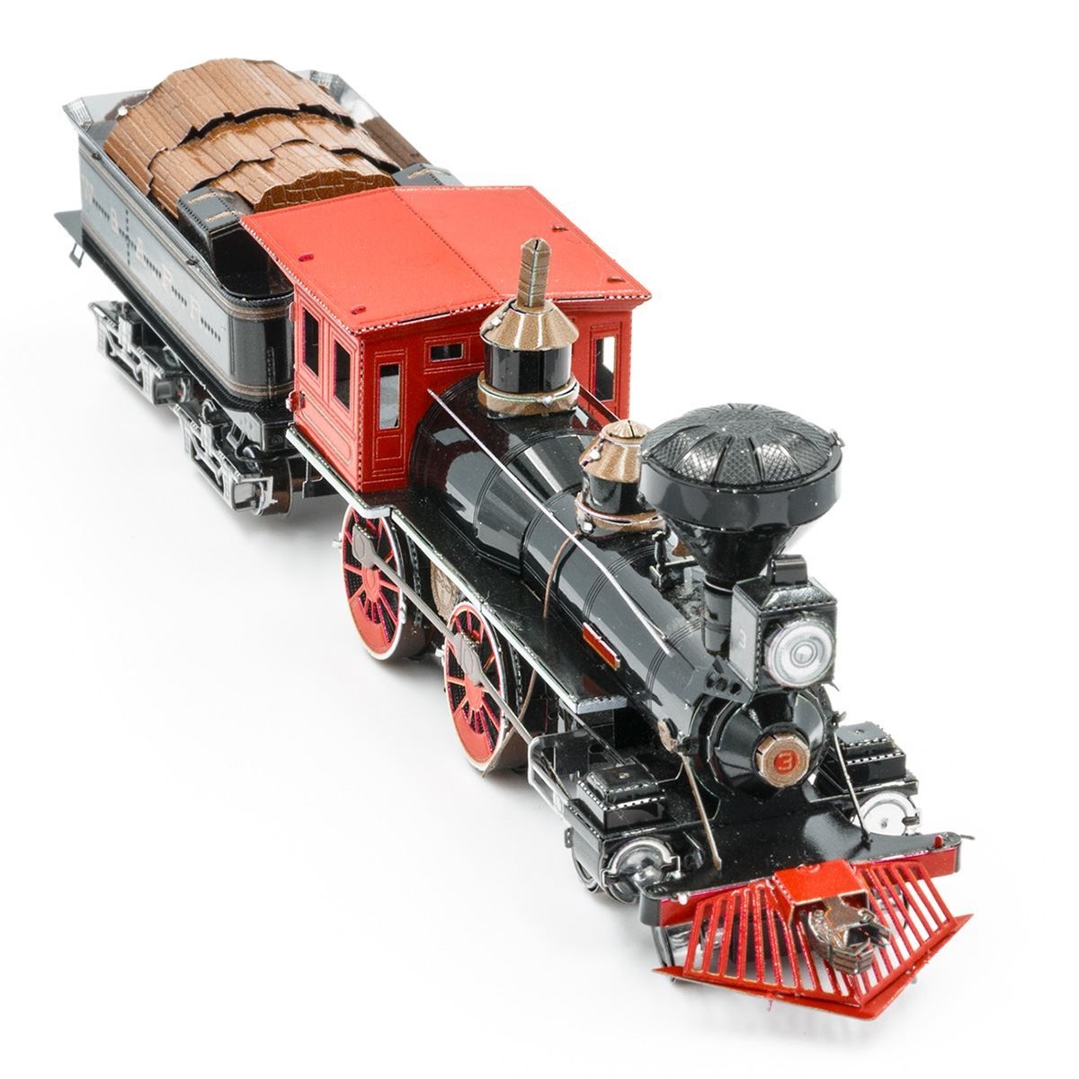 4-4-0 Locomotive Color Metal Earth | 3D Metal Model Kits