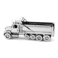 metal earth freightliner 114SD Dump Truck 1