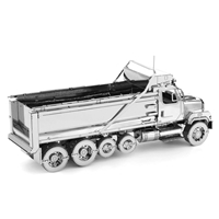 metal earth freightliner 114SD Dump Truck 1