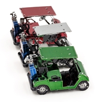 Metal Earth vehicles - Golf cart set