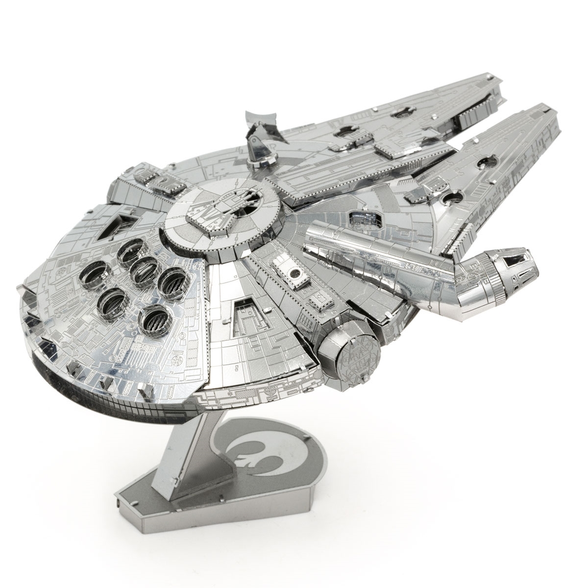 Metal Earth Star Wars Iconx Lando's Millennium Falcon Fascinations Free Ship 