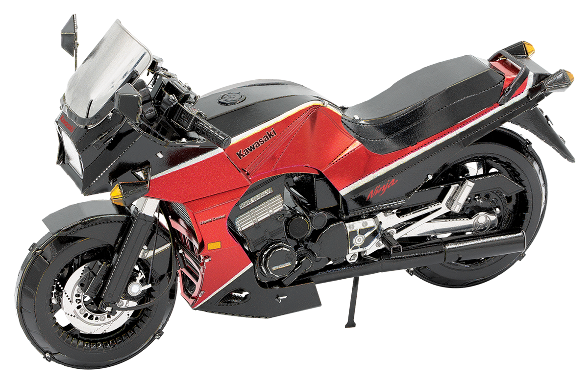 Kawasaki Ninja GPz900R Color Metal Earth Premium Series 3D Metal Model Kits