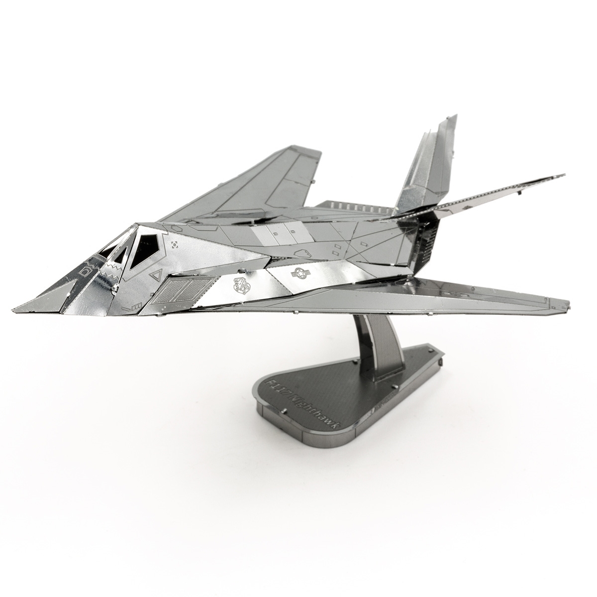 Fascinations Metal Earth USAF F-117 Nighthawk Aircraft 3D Steel Model Kit MMS164 