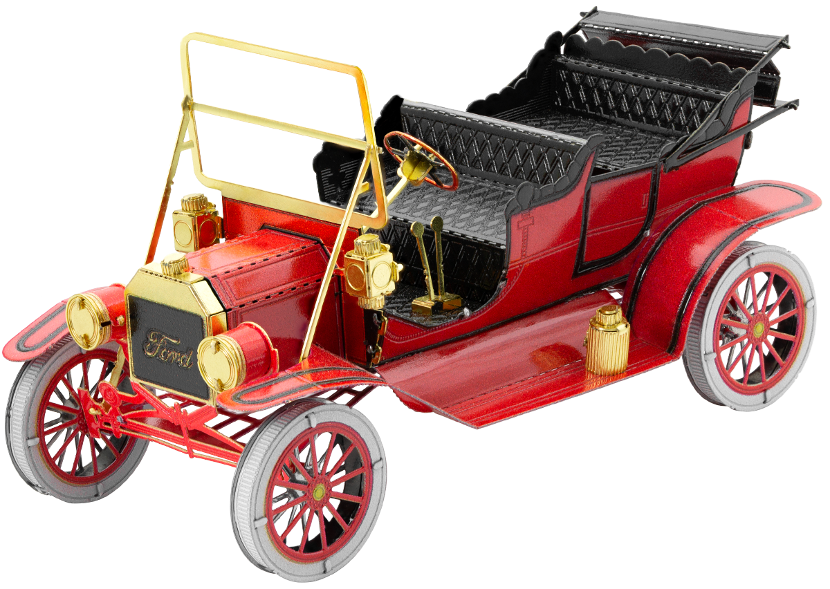Metal Earth 1908 Ford Model T ( Red ) | 3D Metal Model Kits