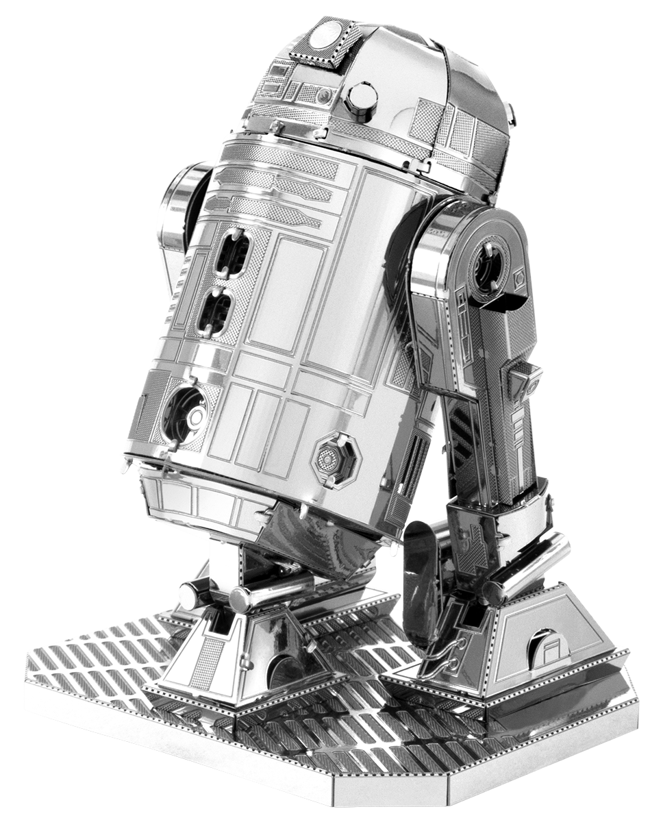 Fascinations Metal Earth 3D Laser Cut Steel Model Kit Star Wars Robot R2-D2 