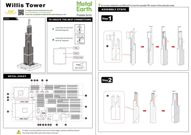 Premium Series Willis Tower Instructions