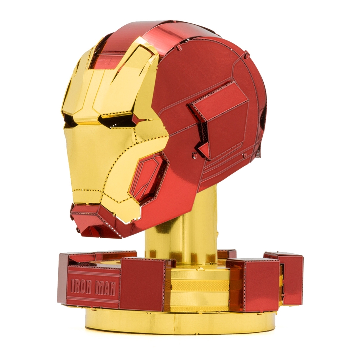 Metal Earth Iron Man Helmet DIY laser cut 3D steel model kit 