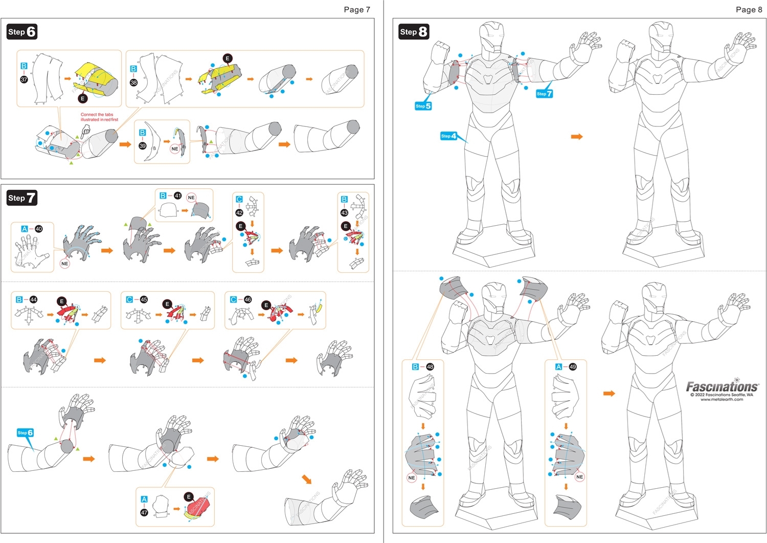 Iron Man Mark LXXXV Metal Earth Marvel Premium Series | 3D Metal Model Kits
