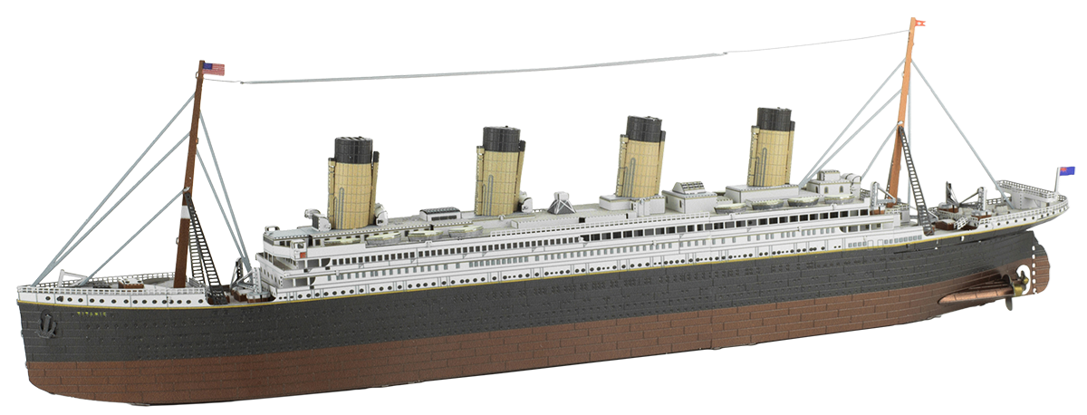 RMS Titanic Metal Earth Premium Series 3D Metal Model Kits