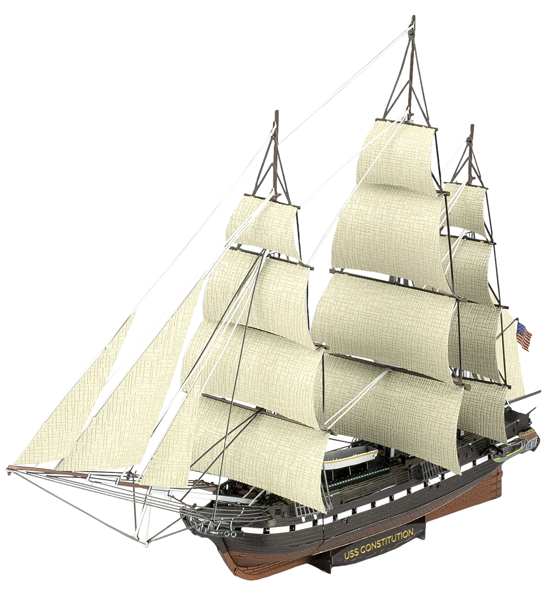 USS Constitution Metal Earth Premium Series 3D Metal Model Kits