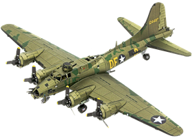 Metal Earth Fascinations - Kit Modello 3D MIG 15 In Metale - Scala 1:72, 68 Pezzi, Difficoltà Moderata - 2