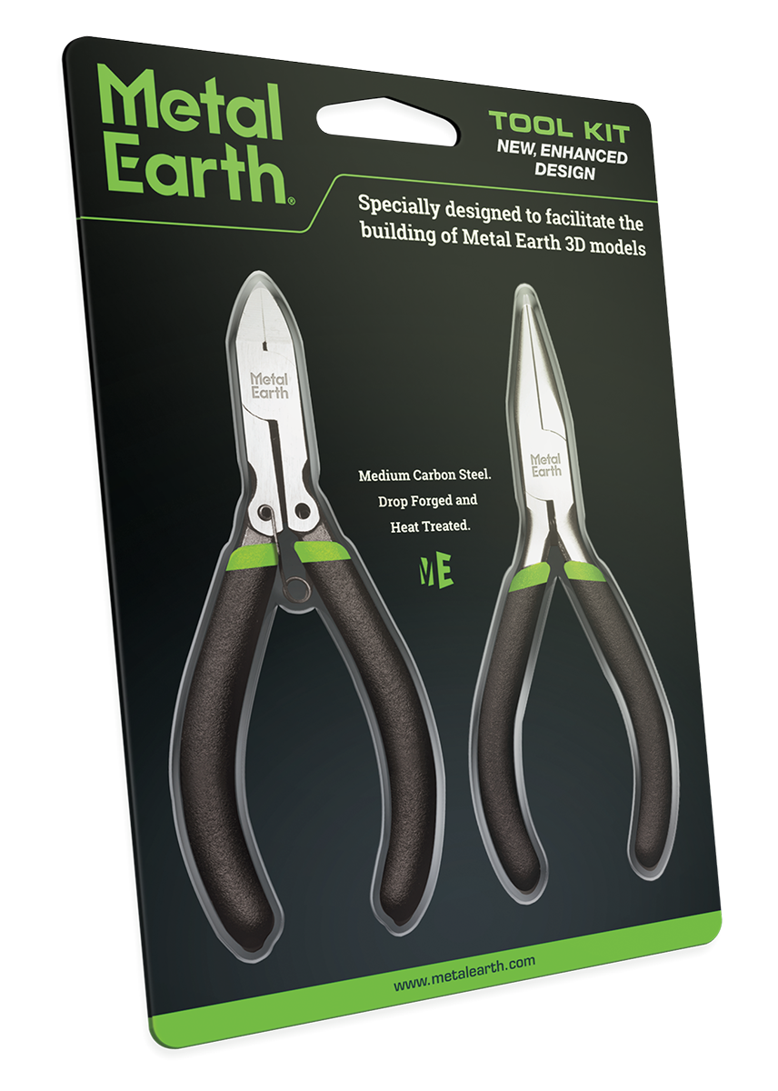 Metal Earth 3-piece Tool Kit from Fascinations, Hobbies & Toys, Stationery  & Craft, Craft Supplies & Tools on Carousell