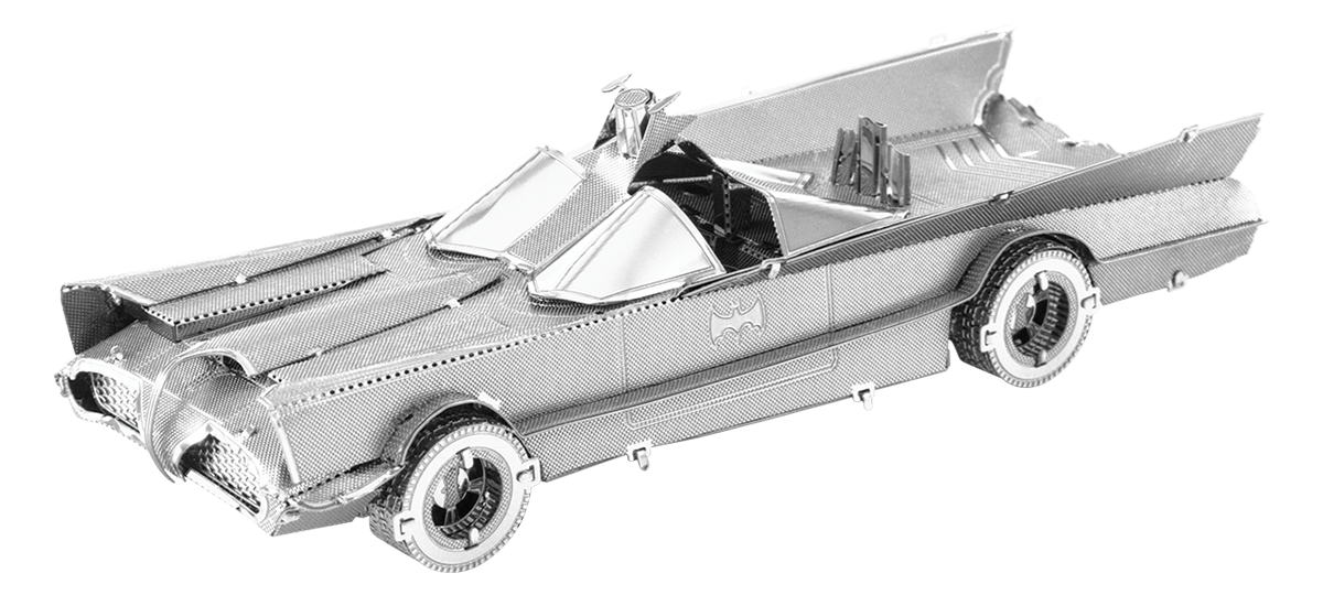 thumbnail image 2 of Fascinations Metal Earth Batman Classic TV Series Batmobile - 3D Metal Model Kit, DIY Assembly 2 of 11