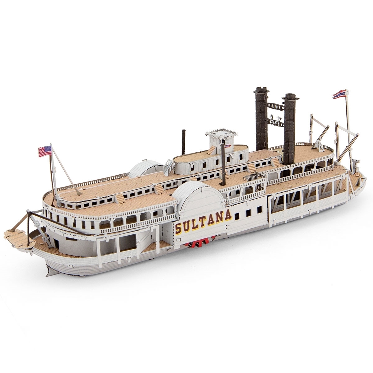 Sultana Steamboat Metal Earth | 3D Metal Model Kits