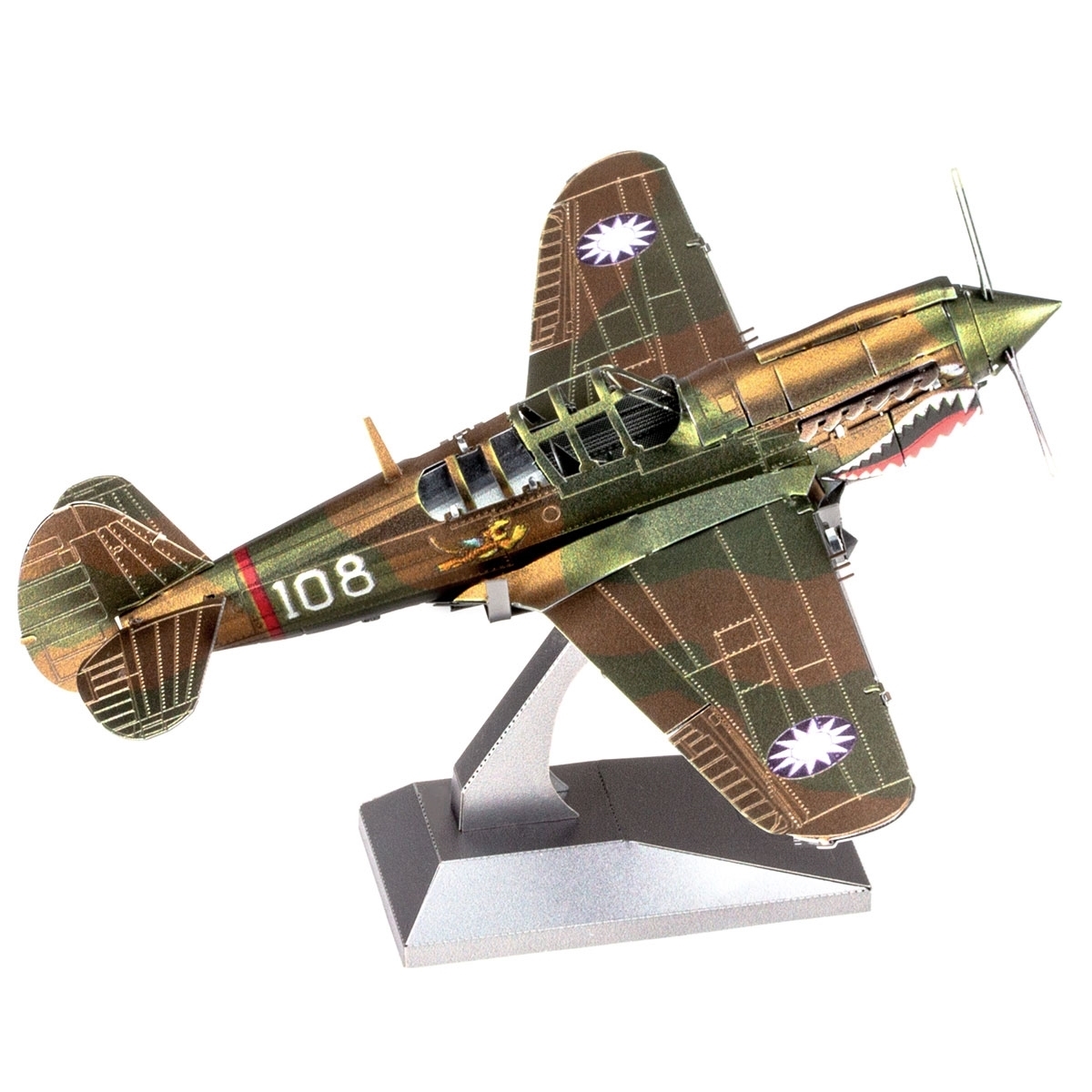 P-40 Warhawk Metal Earth | 3D Metal Model Kits