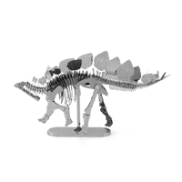 metal earth dinosaur - stegosaurus skeleton