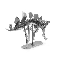 metal earth dinosaur - stegosaurus skeleton