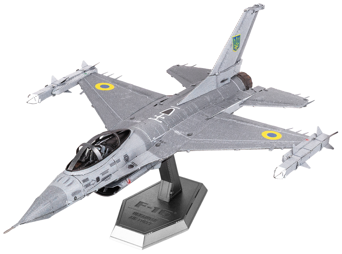 F-16 Fighting Falcon® Ukrainian Air Force | 3D Metal Model Kits