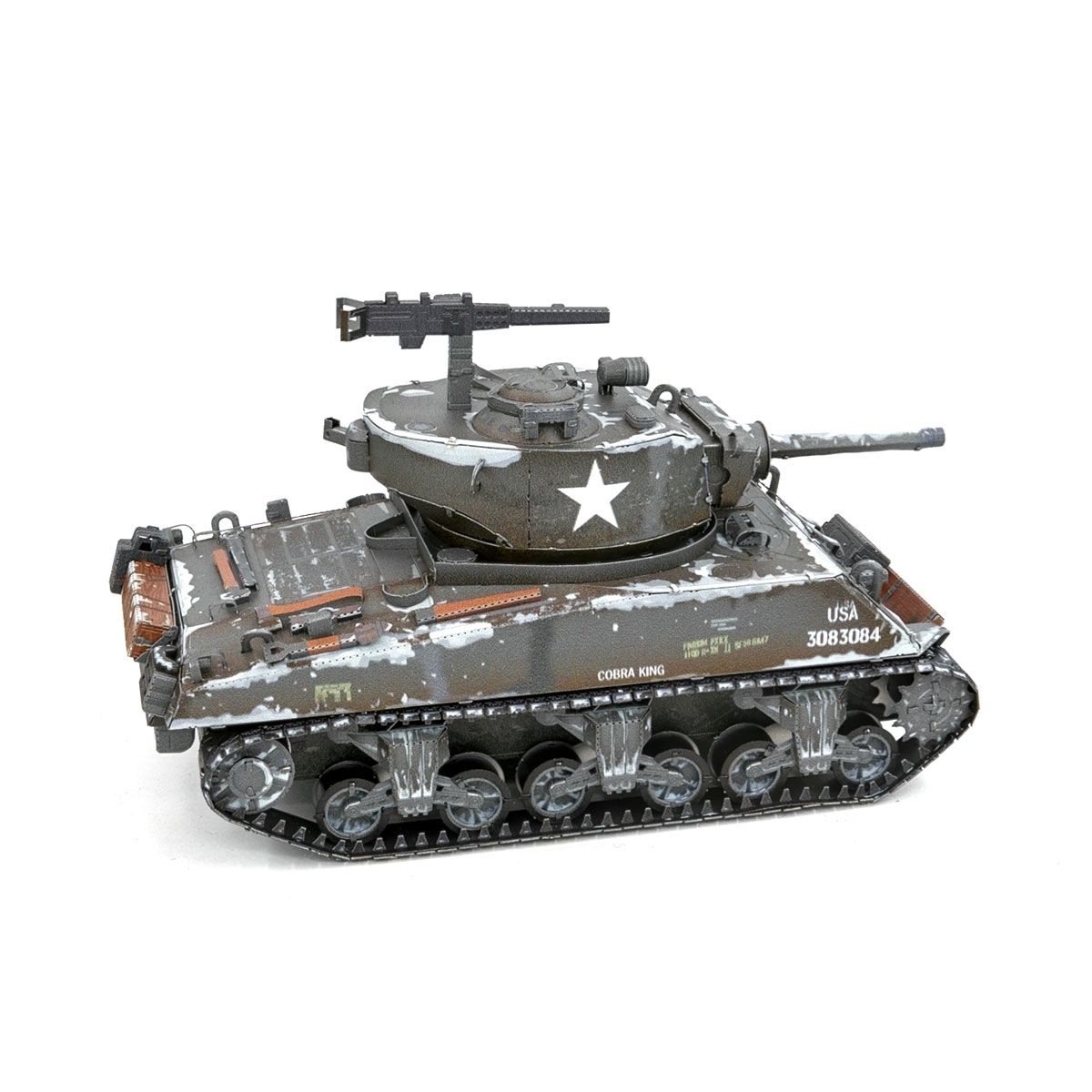 M4 Sherman Metal Earth Premium Series | 3D Metal Model Kits