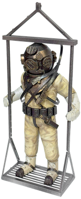 360° View Gallery - Vintage Diving Suit Metal Earth Premium Series