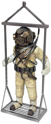 Vintage Diving Suit - Metal Earth