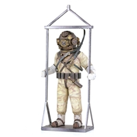 Vintage Diving Suit - Metal Earth