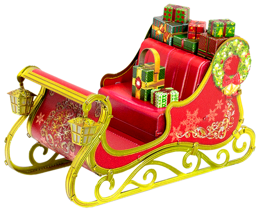 Christmas Sleigh - Metal Earth