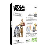 metal earth girt box sets - c-3PO & R2- D2